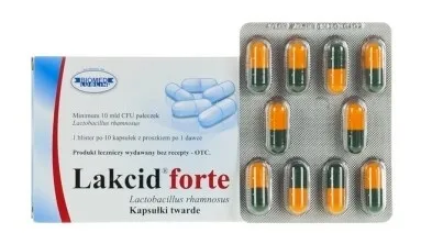 Lakcid Forte cápsulas, duras