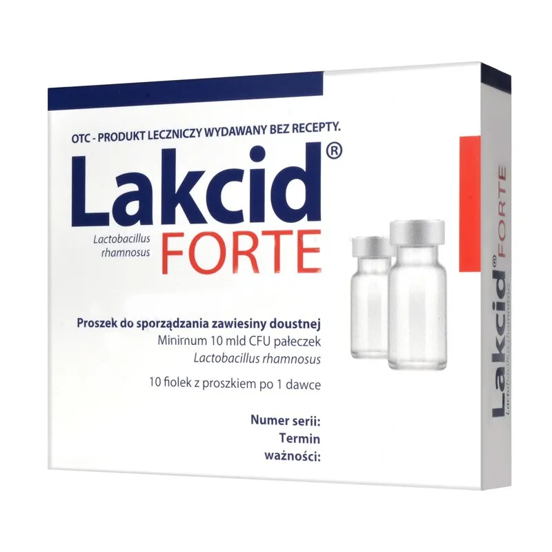 Lakcid forte powder for preparation of oral suspension