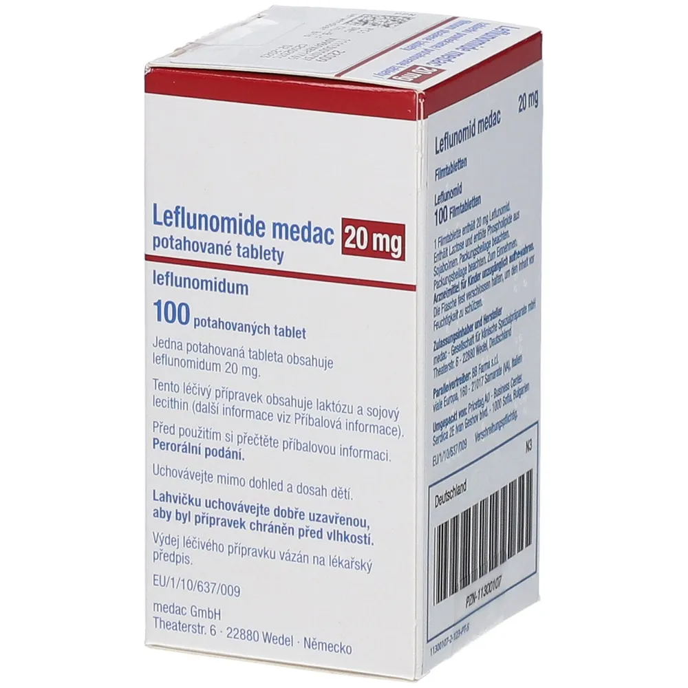 Leflunomide egis tablets, film-coated