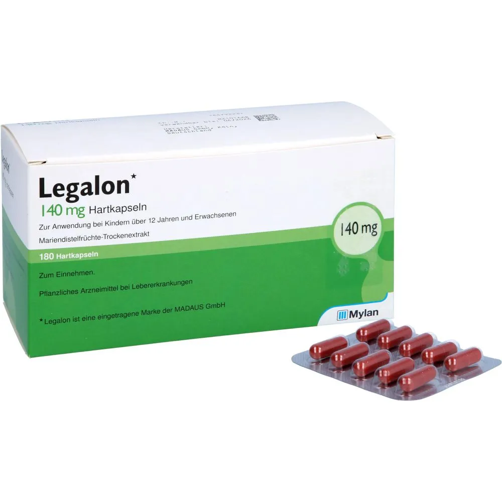 Legalon 140 capsules, hard