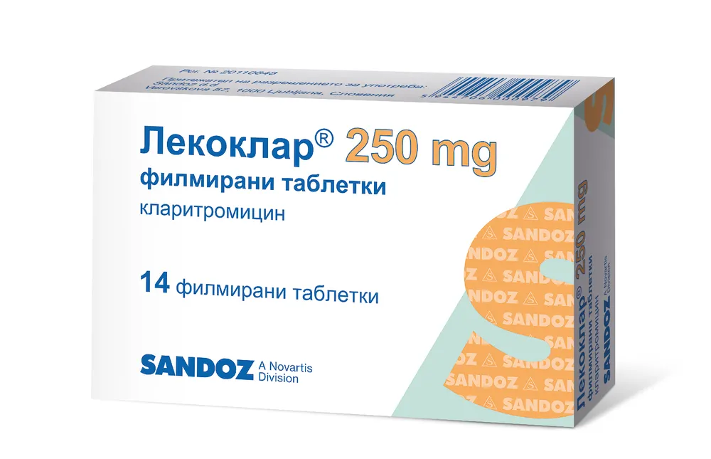 Лекоклар мите таблетки, покрытые оболочкой