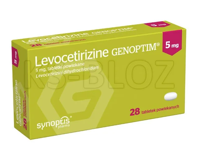 Levocetirizina Genoptim compresse, rivestite con film