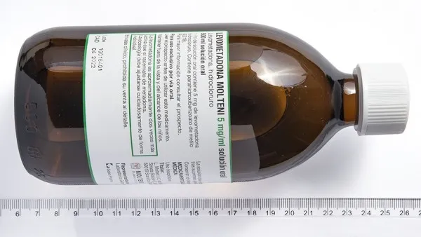 Levometadona hidrocloruro Molteni solución, oral