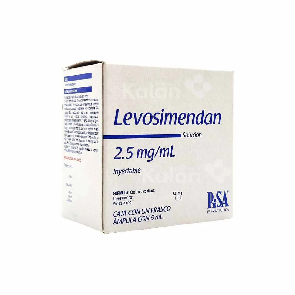 Levosimendan Mercapharm concentrado para preparación de solución para infusión