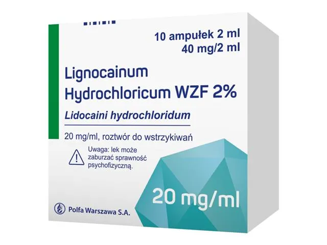 Lidocaine 2% solution for injection