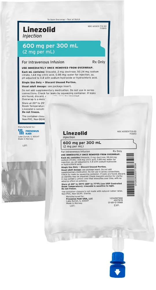 Linezolid Eugia solución para infusión