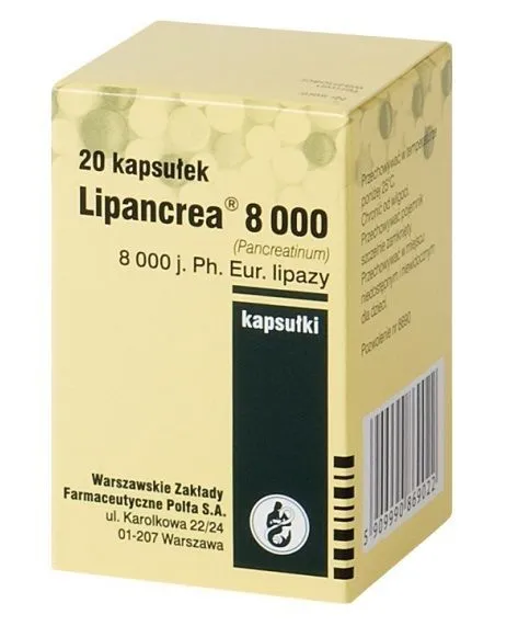Lipancrea 8000 capsules