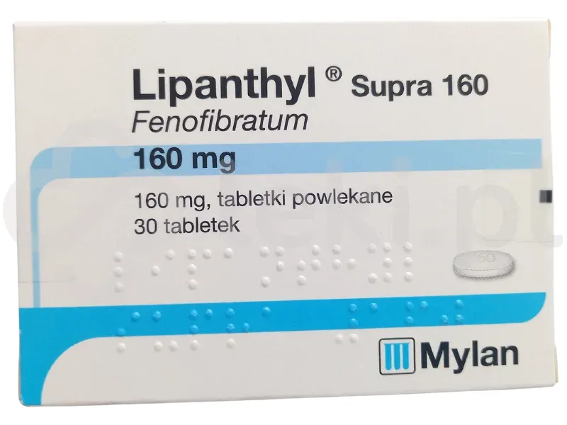 Lipanthil supra 160 tablets, film-coated