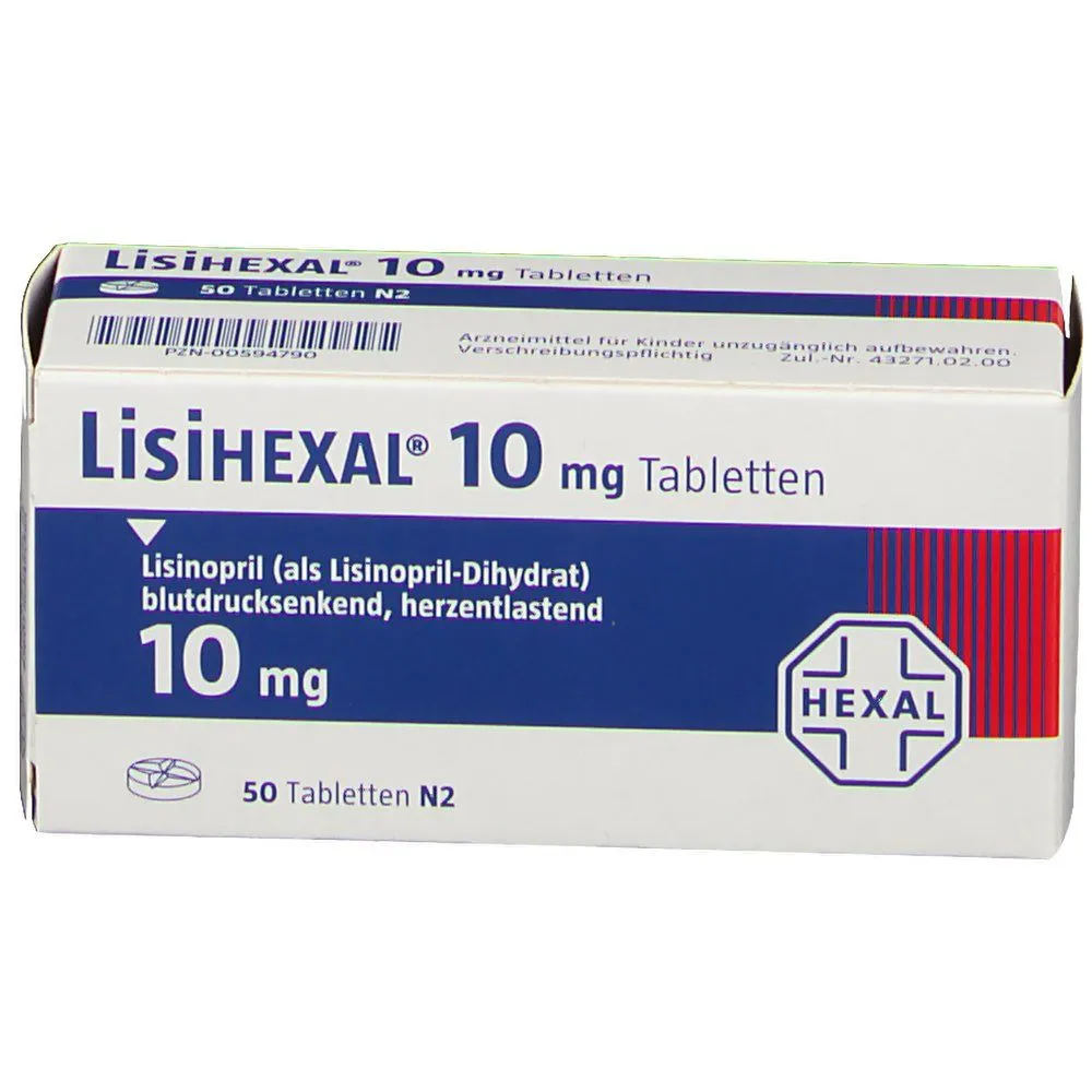 LisiHexal 10 comprimidos