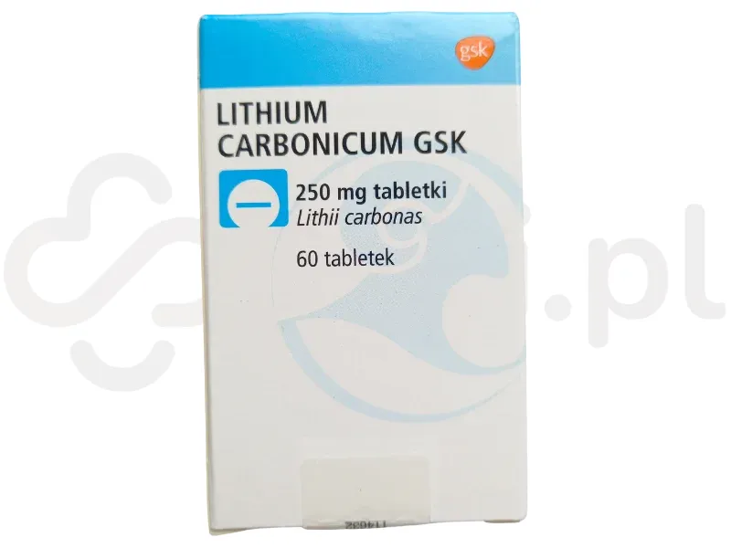 Lithium carbonicum gsk tablets