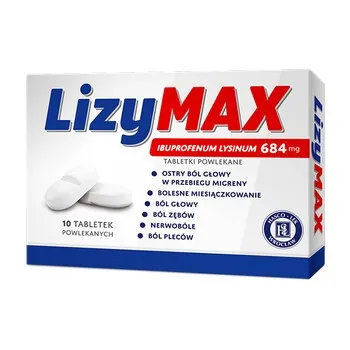 Lizymax tablets, film-coated