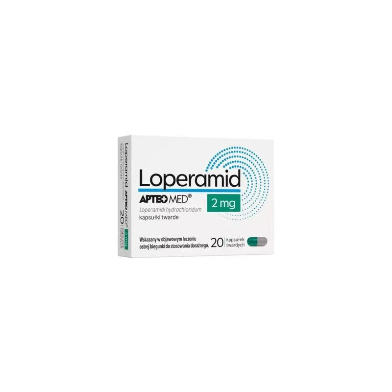 Loperamide apteo med capsules, hard