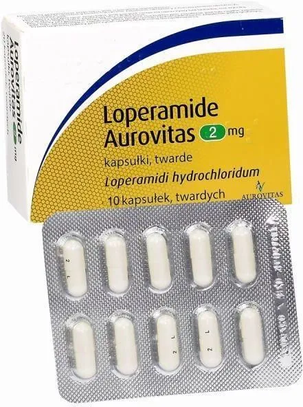 Loperamide aurovitas capsules, hard