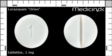 Lorazepam Orion compresse