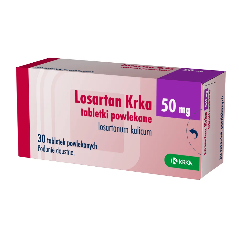 Losartán Krka comprimidos recubiertos