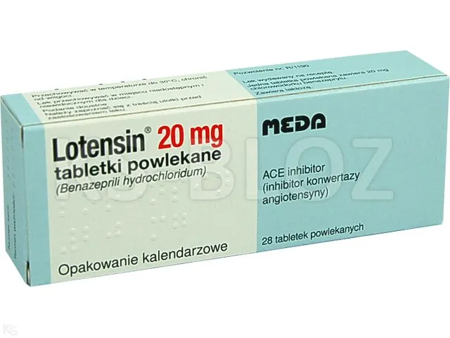 Lotensin comprimidos recubiertos