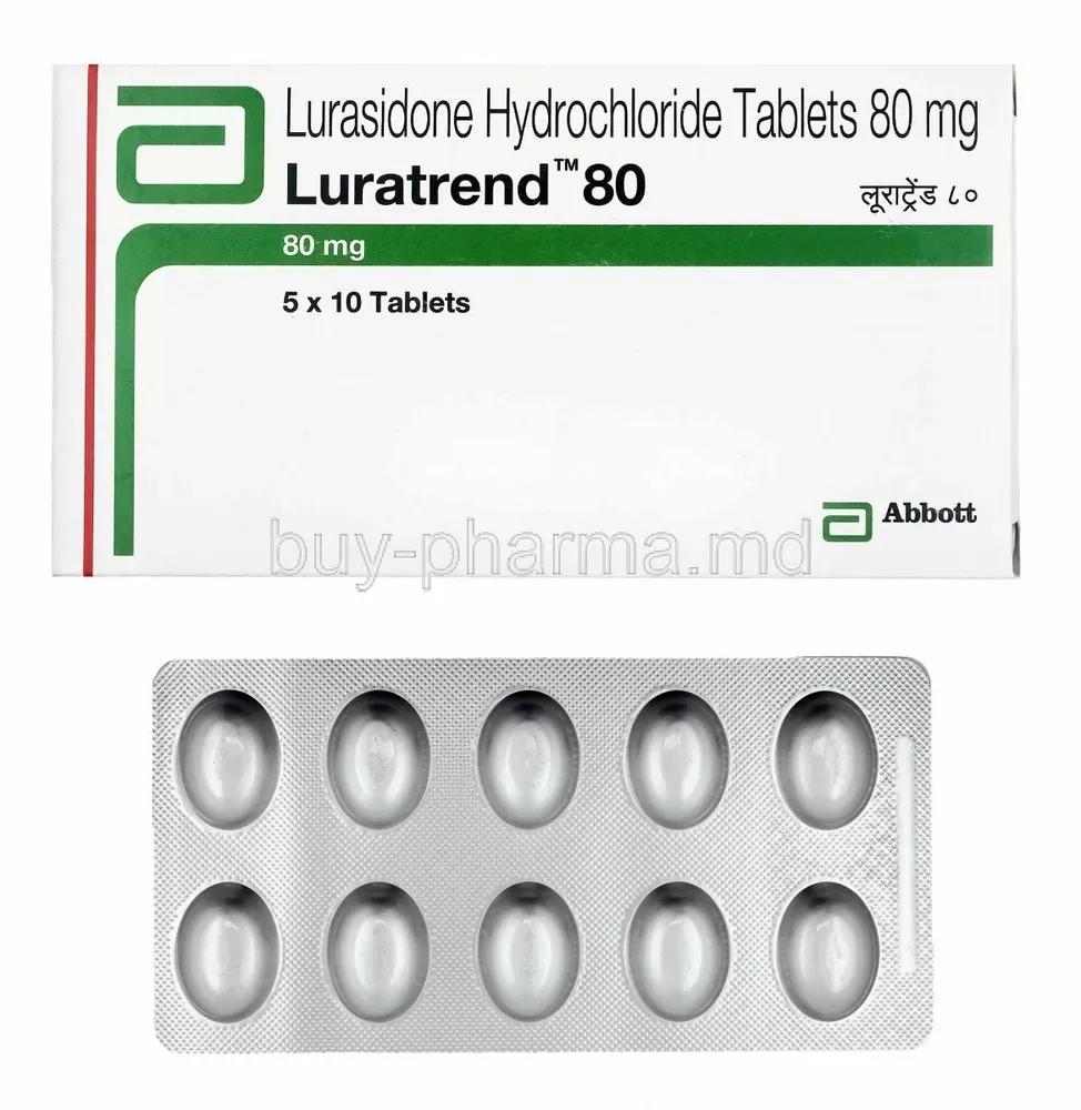 Lurasidona +pharma comprimidos recubiertos