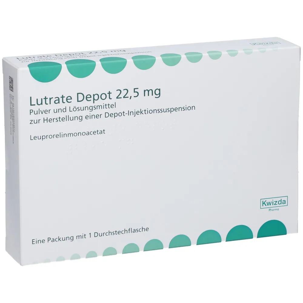 Lutrate Depot polvere e solvente per sospensione iniettabile a rilascio prolungato