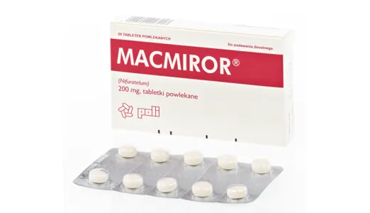 Macmiror tablets, film-coated
