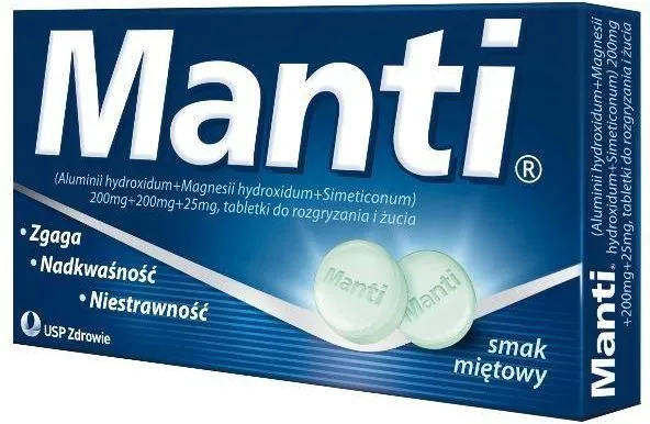 Manti tablets, chewable
