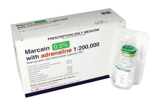 Marcaine - adrenaline 0.5% solution for injection