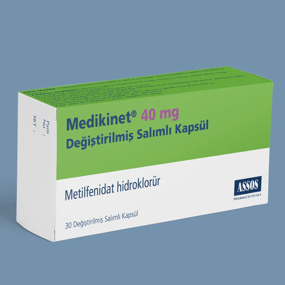 Медикинет cr 40 мг капсулы, твердые с модифицированным высвобождением