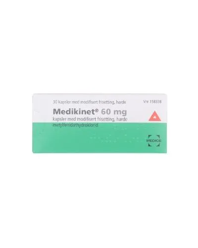 Medikinet CR 60 mg capsule, a rilascio modificato, dure