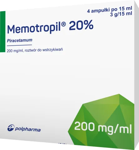 Memotropil 20% solution for injection