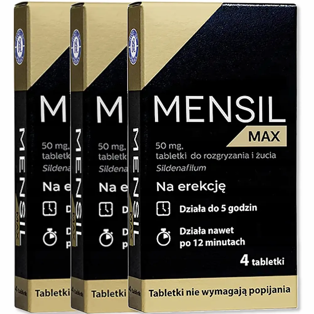 Mensil Med Max tabletki, do rozgryzania i żucia