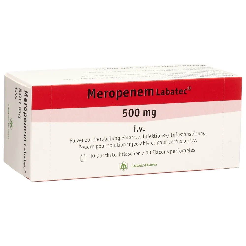 Meropenem polpharma powder for preparation of solution for injection / infusion