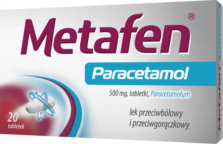 Metafen paracetamol tablets