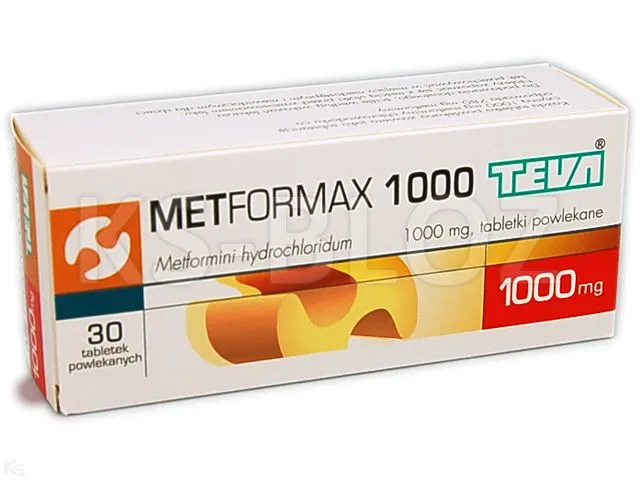Метформакс 1000 таблетки, покрытые оболочкой