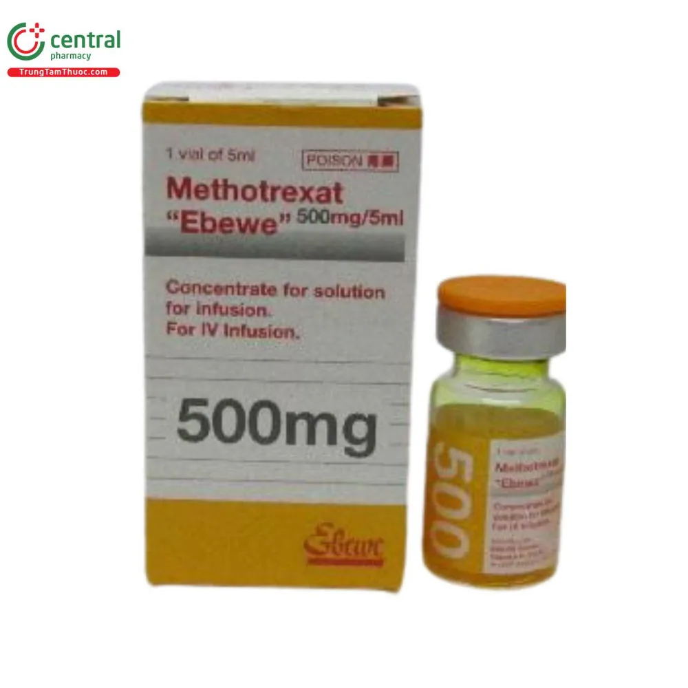 Methotrexat-Ebewe concentrado para preparación de solución para infusión