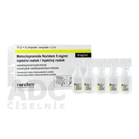 Metoclopramida hidrocloruro Noridem solución para inyección