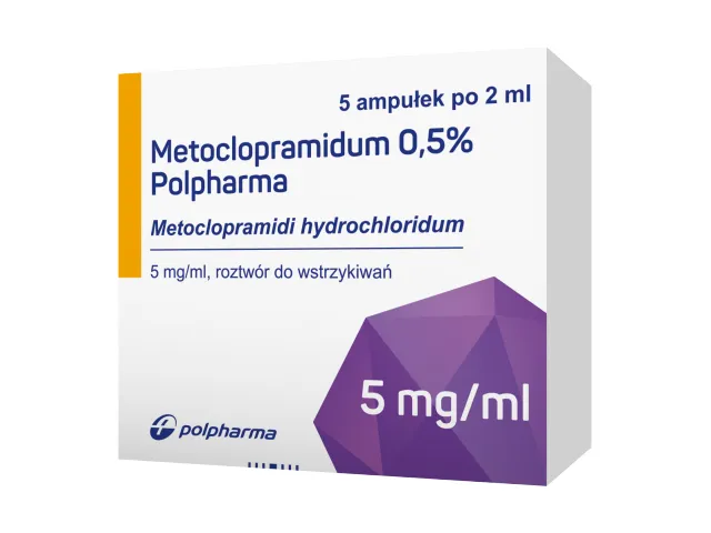 Metoclopramida Polpharma 0,5 % soluzione per iniezione