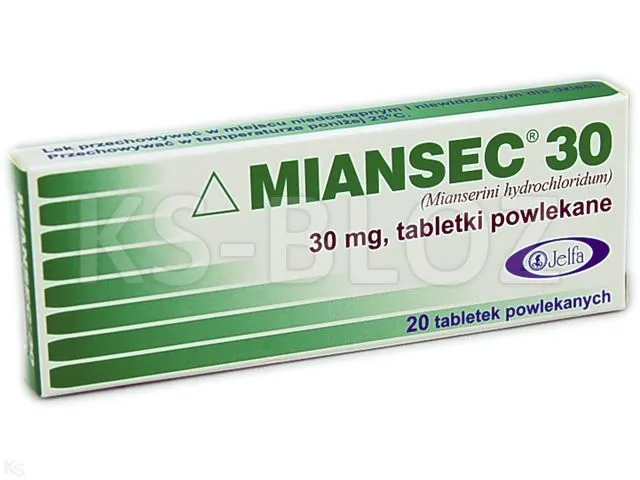 Miansec 30 comprimidos recubiertos