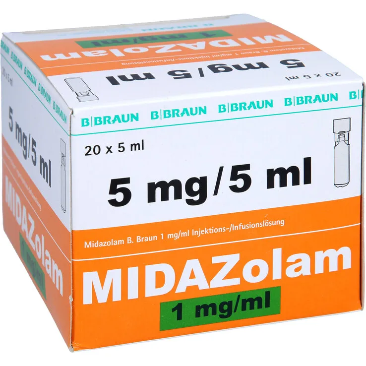 Midazolam B. Braun solución para inyección / para infusión