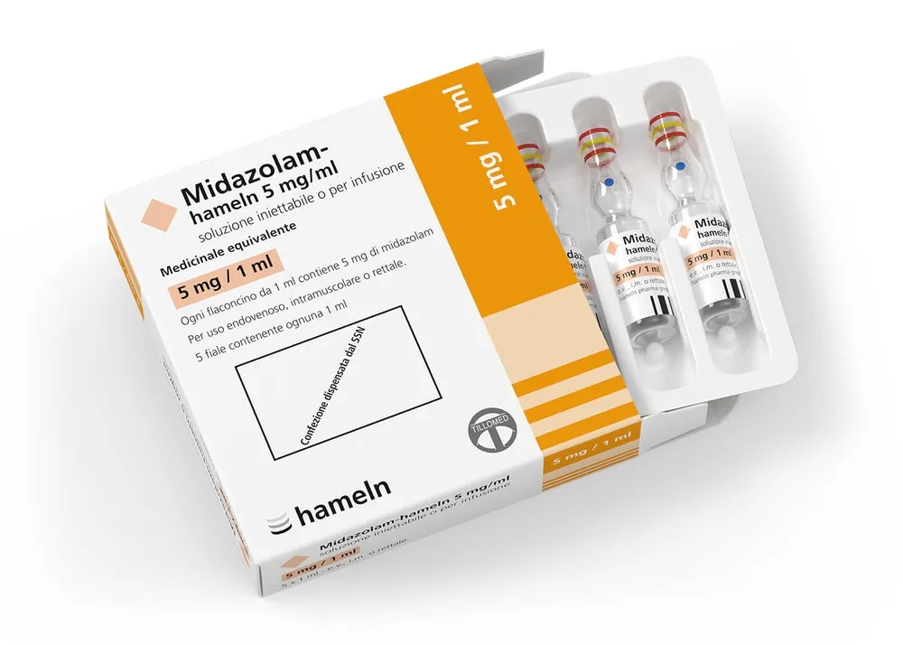 Midazolam hameln soluzione per iniezione / per infusione