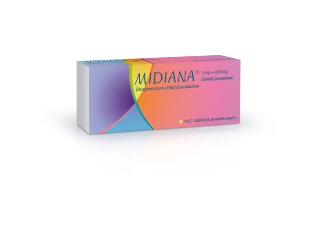 Midiana compresse, rivestite con film