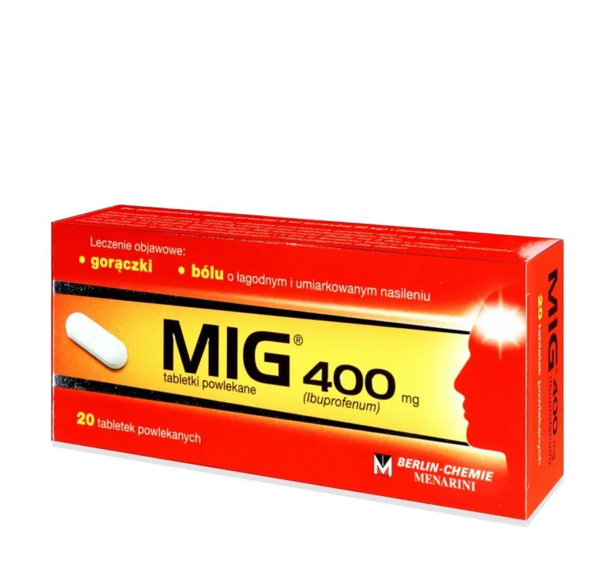 Mig tablets, film-coated