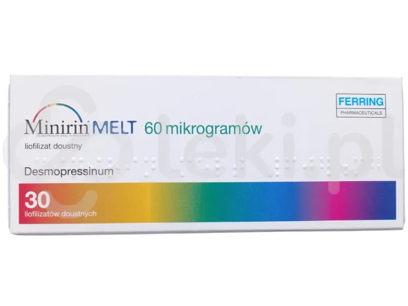 Minirin Melt polvo, oral