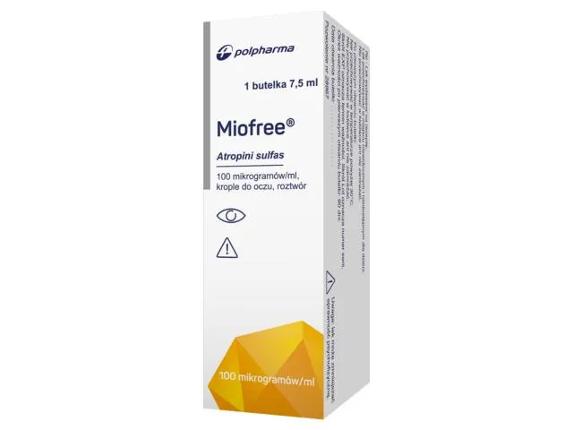 Miofree gotas, oculares solución