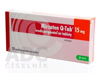 Mirzaten q-tab tablets, dispersible in the oral cavity