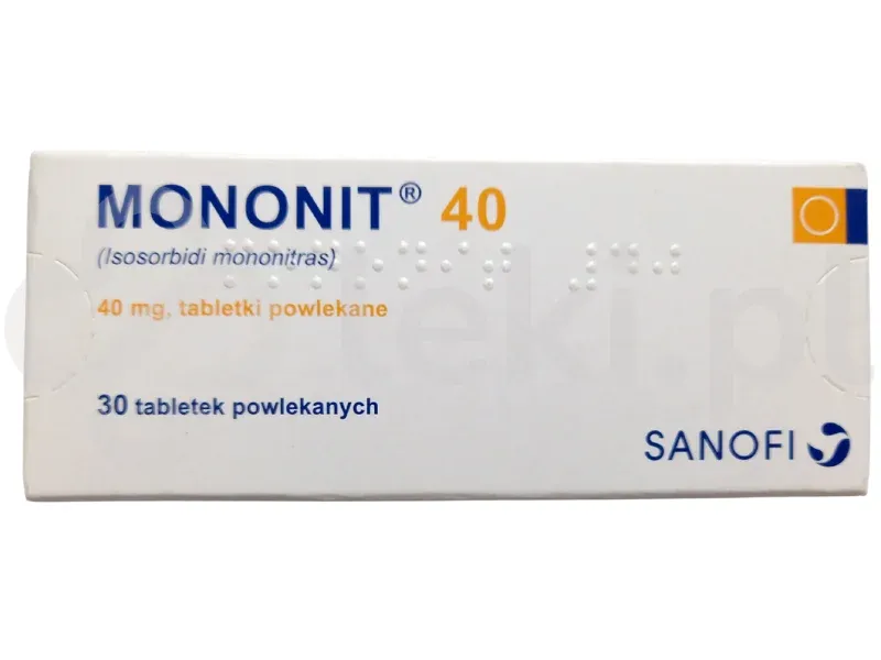 Mononit 40 comprimidos recubiertos