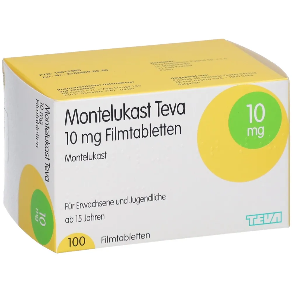 Montelukast Teva compresse, rivestite con film