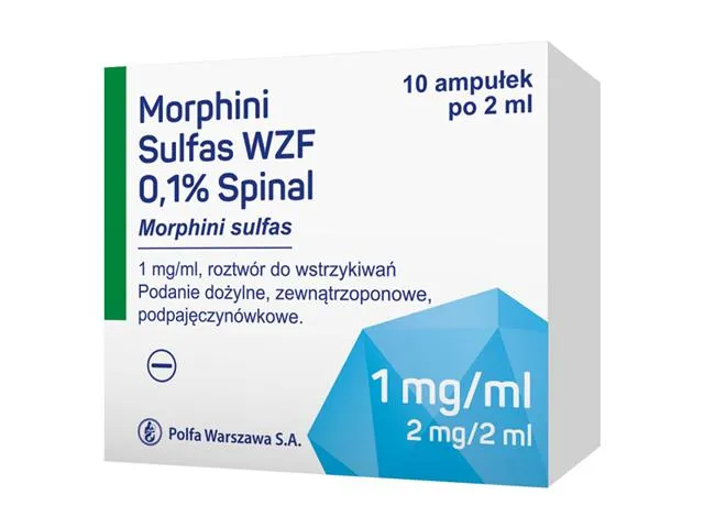 Morphini sulfas wzf 0.1% spinal solution for injection