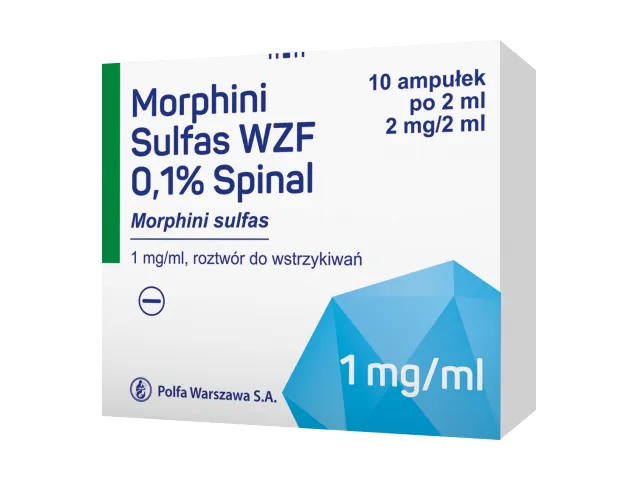 Morfini sulfas Wzf solución para inyección