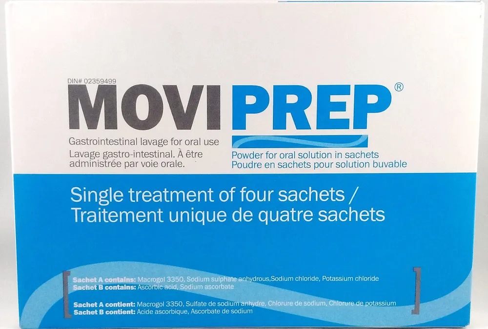 Moviprep powder for preparation of oral solution