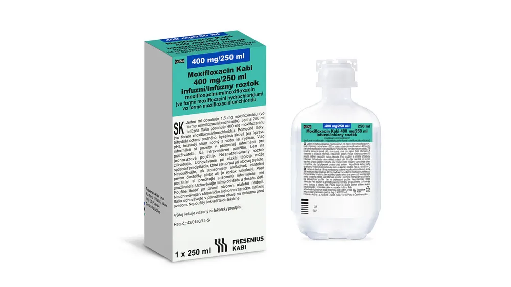 Moxifloxacino Kabi solución para infusión