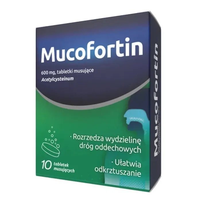 Mucofortin tablets, effervescent